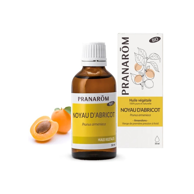 Pranarôm Huile Végétales Noyau d'Abricot Bio 50ml Pranarôm Huile Végétales Noyau d'Abricot Bio 50ml
