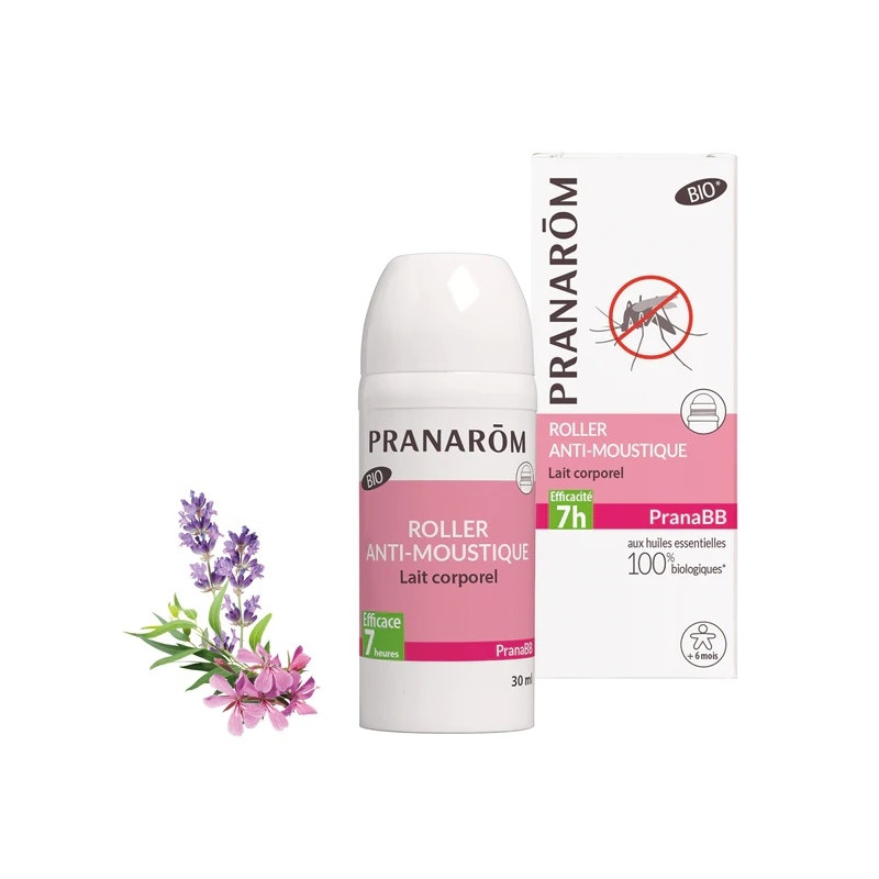 Pranarôm Roller Anti-Moustiques Bio 30ml Pranarôm Roller Anti-Moustiques Bio 30ml