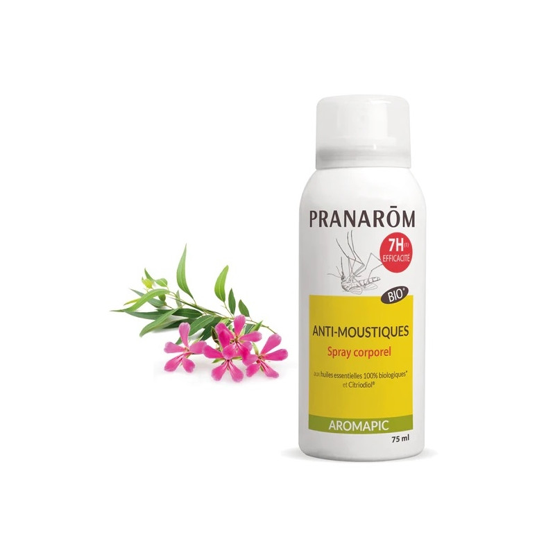 Pranarôm Spray Corporel Anti-Moustiques Bio 75ml Pranarôm Spray Corporel Anti-Moustiques Bio 75ml