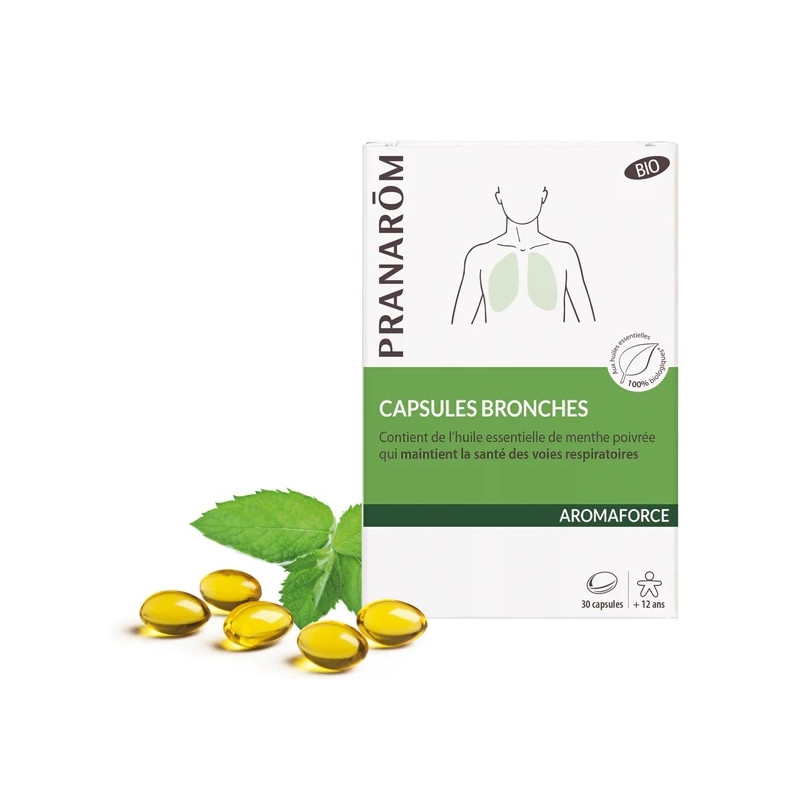 Pranarôm Capsules Bronches Bio X30 Pranarôm Capsules Bronches Bio X30