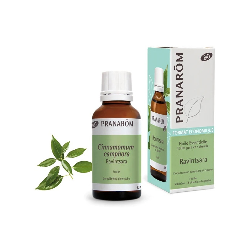 Pranarôm Huile Essentielle Ravintsara Format Economique Bio 30ml Pranarôm Huile Essentielle Ravintsara Format Economique Bio 30ml