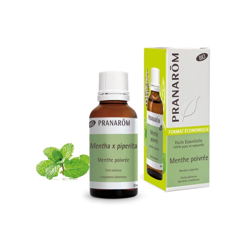 Pranarôm Huile essentielle Menthe Poivrée Bio 30ml Pranarôm Huile essentielle Menthe Poivrée Bio 30ml