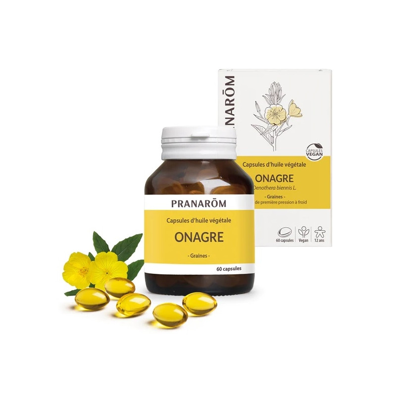 Pranarôm Capsules Huile Végétale Onagre X60 Pranarôm Capsules Huile Végétale Onagre X60