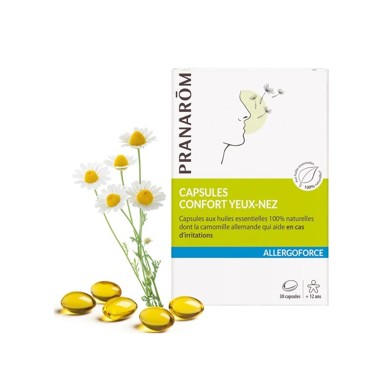 Pranarôm Allergoforce Cpasules Confort Yeux-Nez X30 Pranarôm Allergoforce Cpasules Confort Yeux-Nez X30