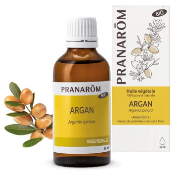 Pranarôm Huile Végétale Argan Bio 50ml
