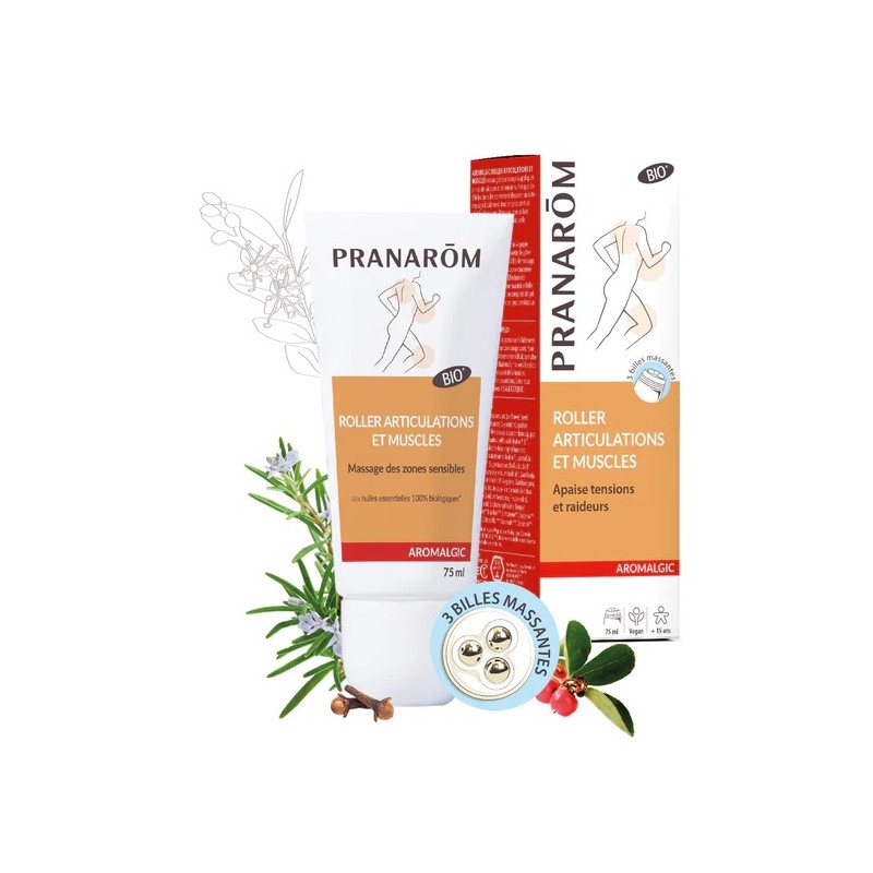 Pranarôm Aromalgic Roller Articulations et Muscles Bio 75ml Pranarôm Aromalgic Roller Articulations et Muscles Bio 75ml