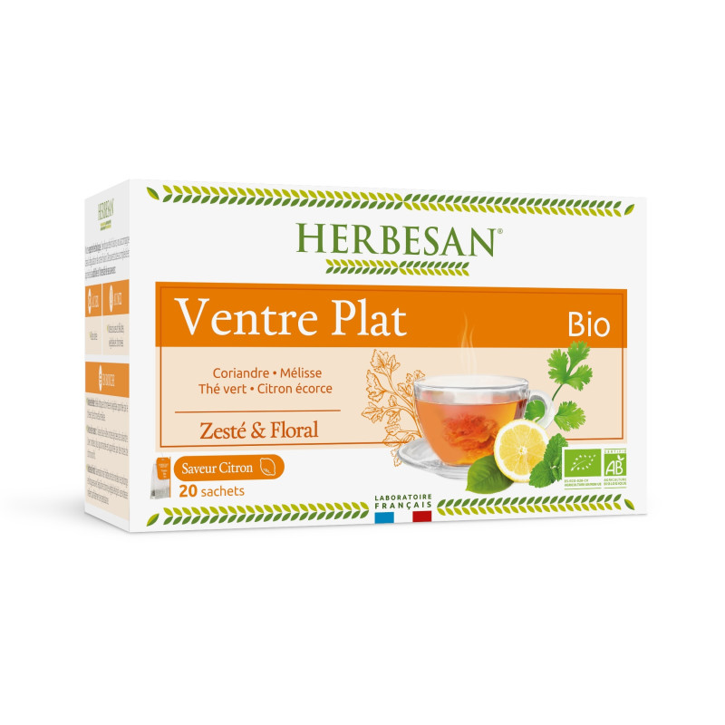 Herbesan Infusion Bio Ventre Plat x20 Sachets Herbesan Infusion Bio Ventre Plat x20 Sachets