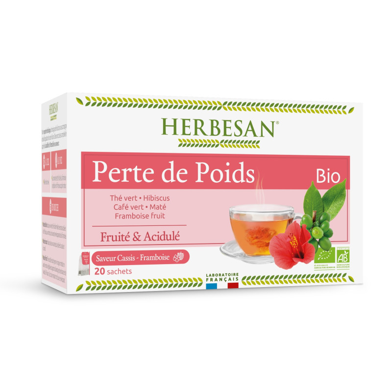 Herbesan Infusion Bio Perte de Poids x20 Sachets Herbesan Infusion Bio Perte de Poids x20 Sachets