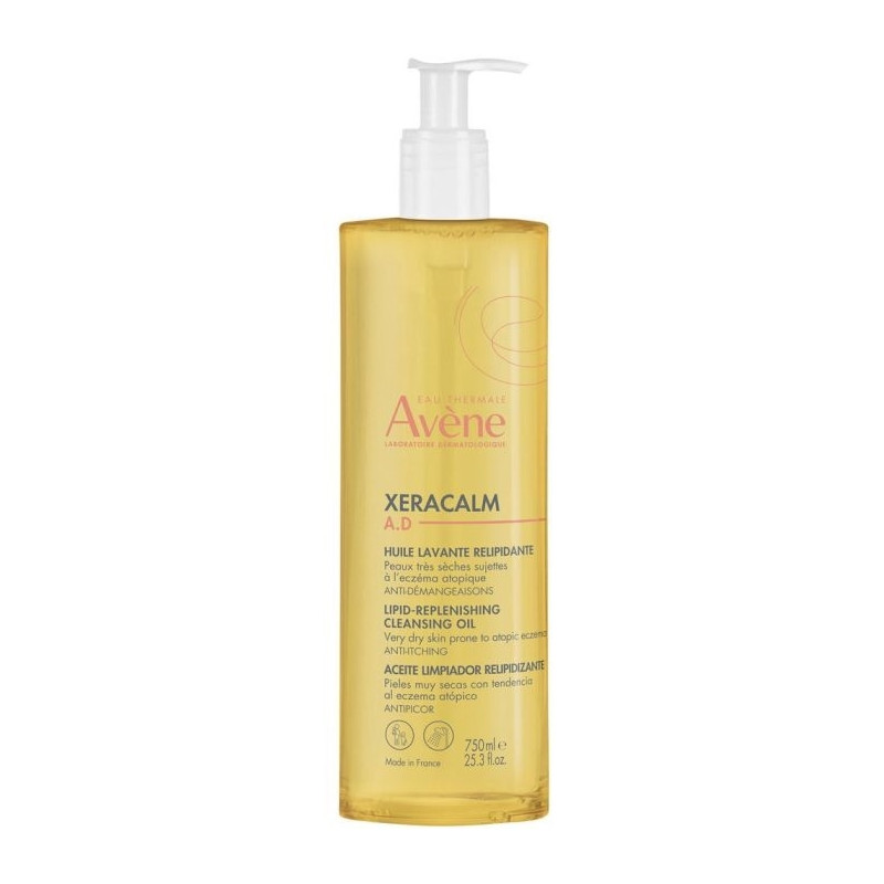 Avene Xeracalm A.D Huile Lavante Relipidante 750ml Avene Xeracalm A.D Huile Lavante Relipidante 750ml