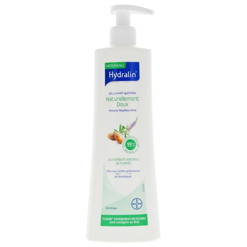 Hydralin Gel Lavant Quotidien Naturellement Doux 400 ml Hydralin Gel Lavant Quotidien Naturellement Doux 400 ml