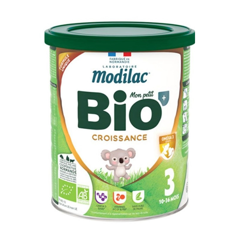 Modilac Mon Petit Bio 3 Croissance 800g 10-36 Mois Modilac Mon Petit Bio 3 Croissance 800g 10-36 Mois