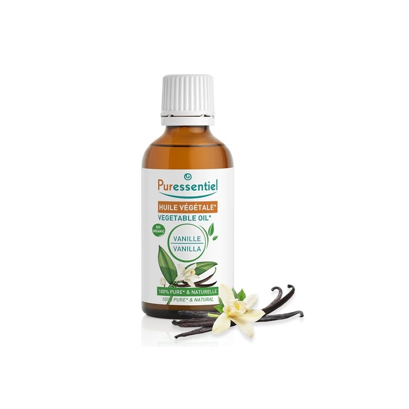 Puressentiel Huile Végétale Vanille Bio 50ml Puressentiel Huile Végétale Vanille Bio 50ml