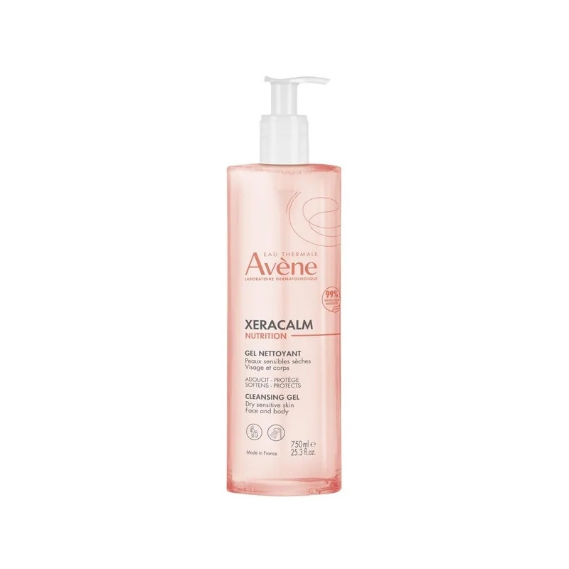 Avène XeraCalm Nutrition Gel Nettoyant 750ml Avène XeraCalm Nutrition Gel Nettoyant 750ml