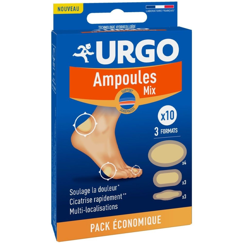 Urgo Ampoules Mix 3 formats x10 Urgo Ampoules Mix 3 formats x10