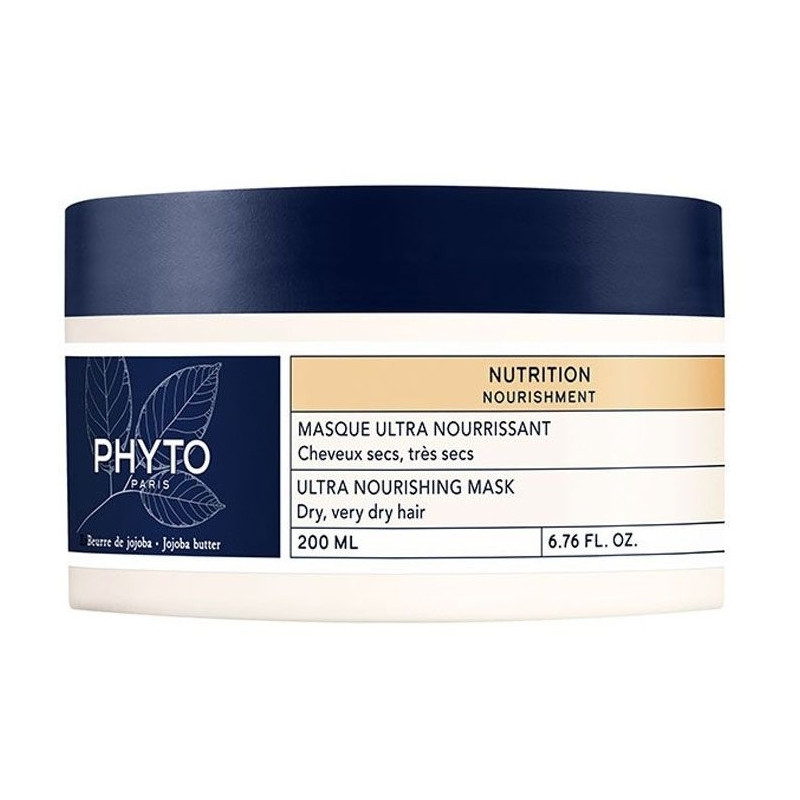 Phyto Masque Ultra Nourrissant Cheveux Secs et très secs 200ml Phyto Masque Ultra Nourrissant Cheveux Secs et très secs 200ml
