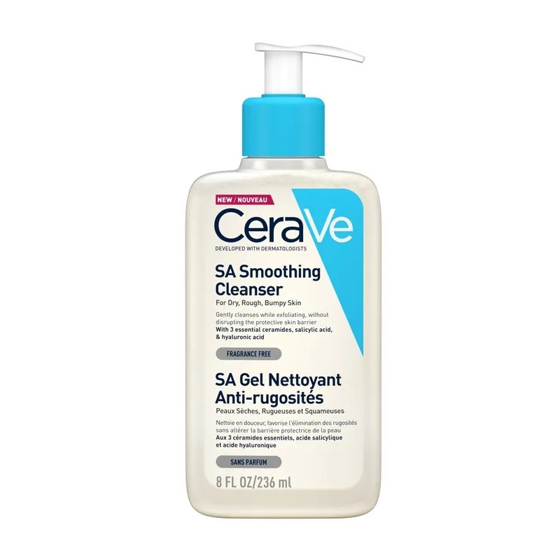 Cerave SA Gel Nettoyant Anti-Rugosités 236ml Cerave SA Gel Nettoyant Anti-Rugosités 236ml
