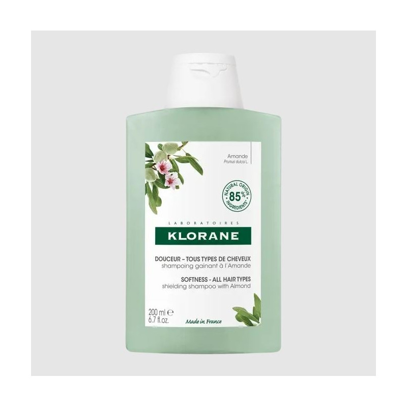 Klorane Shampoing Gainant à l'Amande 200ml Klorane Shampoing Gainant à l'Amande 200ml