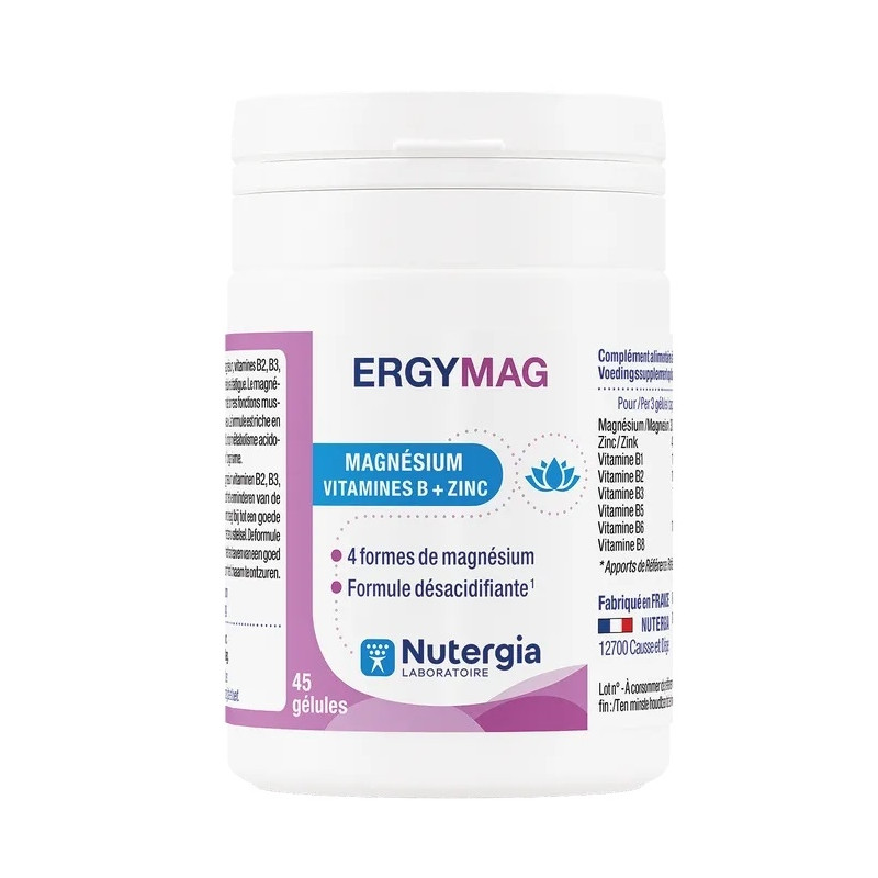 Nutergia Ergymag X45 Gélules Nutergia Ergymag X45 Gélules