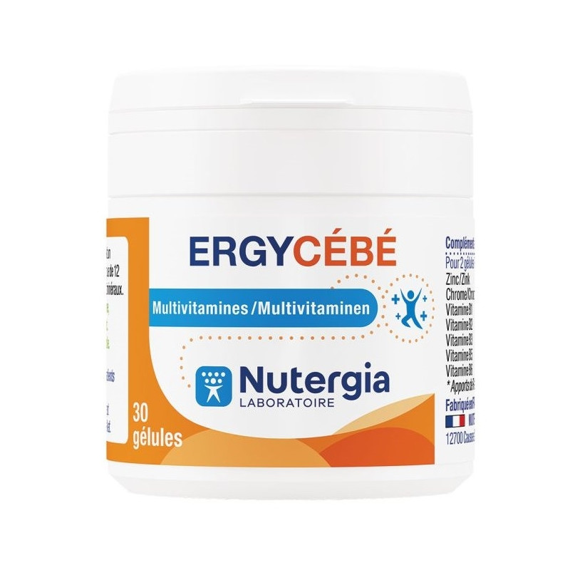 Nutergia Ergycébé X30 Gélules Nutergia Ergycébé X30 Gélules