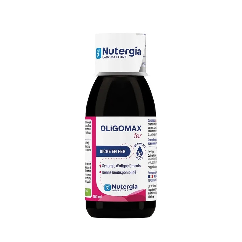 Nutergia Oligomax Fer 150ml Nutergia Oligomax Fer 150ml