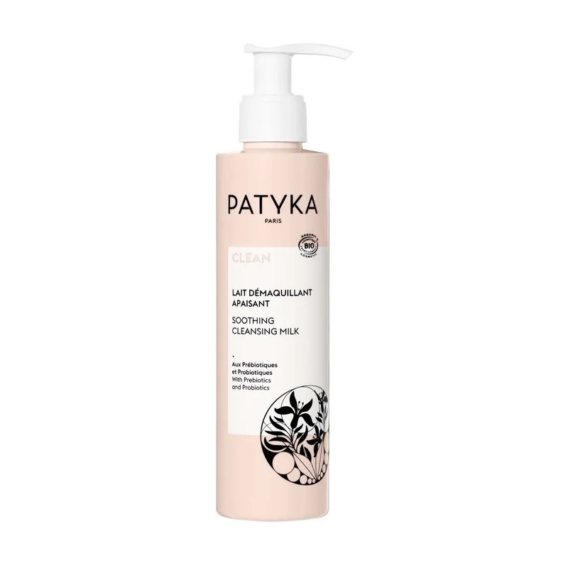 Patyka Clean Lait Démaquillant Apaisant Bio 200ml Patyka Clean Lait Démaquillant Apaisant Bio 200ml