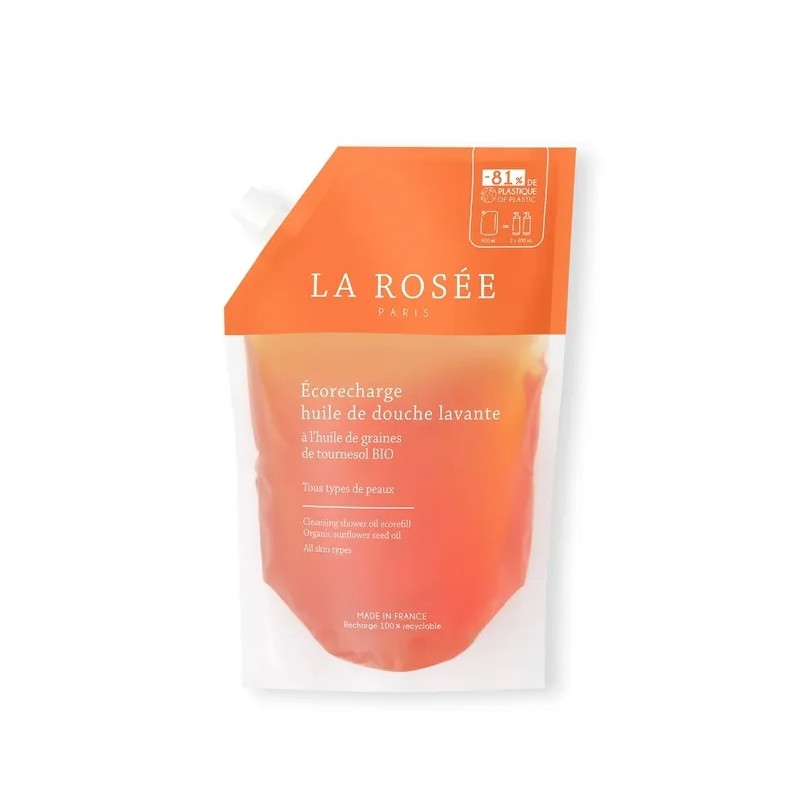 La Rosée Huile de Douche Lavante Eco-Recharge 800ml La Rosée Huile de Douche Lavante Eco-Recharge 800ml