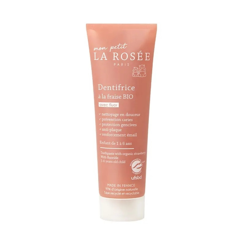 La Rosée Mon Petit Dentifrice à la Fraise 50ml La Rosée Mon Petit Dentifrice à la Fraise 50ml