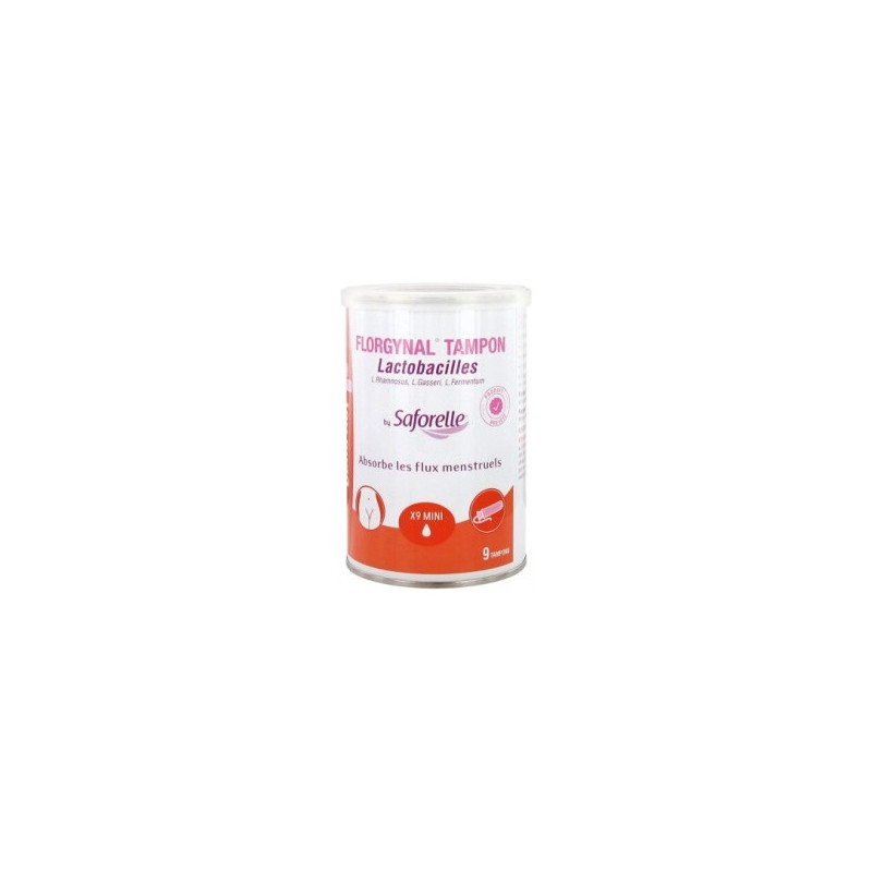 Saforelle Florgynal Tampon Compact X9 Mini Saforelle Florgynal Tampon Compact X9 Mini