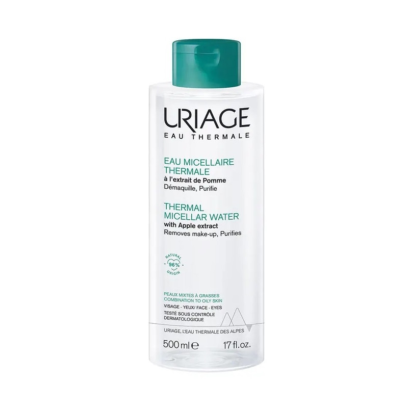 Uriage Eau Micellaire Thermale Peaux Mixtes à Grasses 500ml Uriage Eau Micellaire Thermale Peaux Mixtes à Grasses 500ml