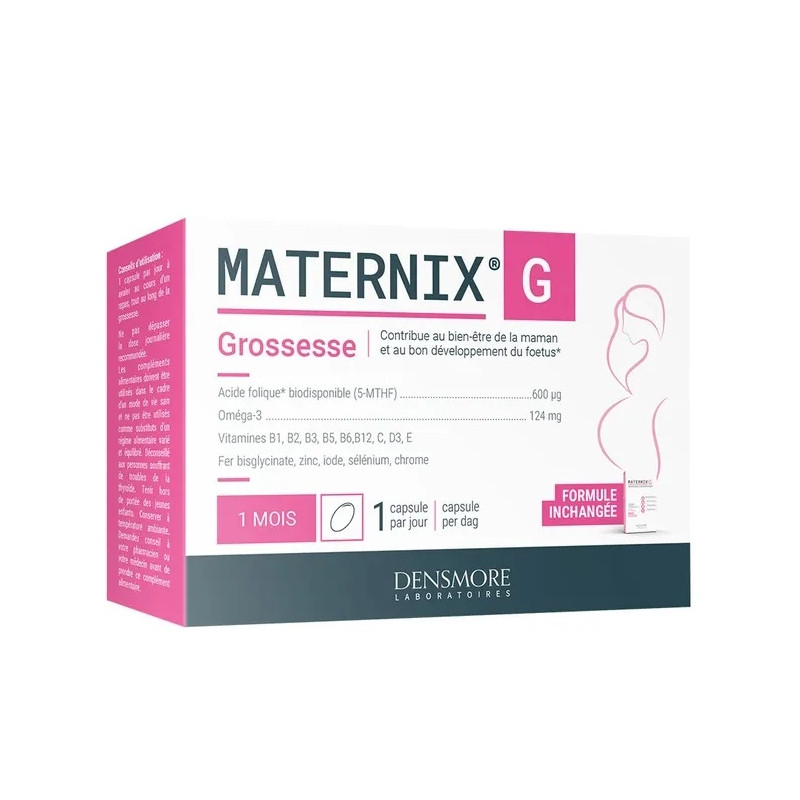 Densmore Maternix G Grossesse X30 Capsules Densmore Maternix G Grossesse X30 Capsules