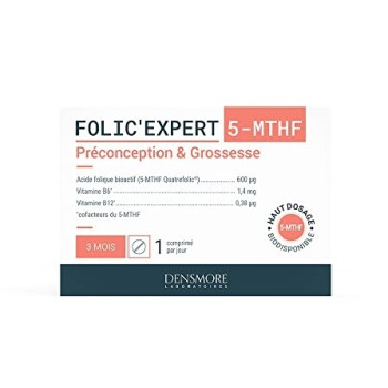 Densmore Folic'Expert 5-MTHF Préconception & Grossesse X90 Comprimés