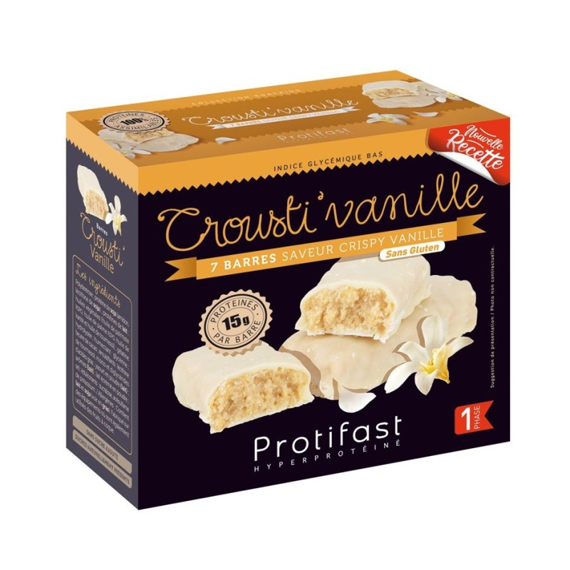 Protifast Barres Crousti Vanilles X7 Protifast Barres Crousti Vanilles X7