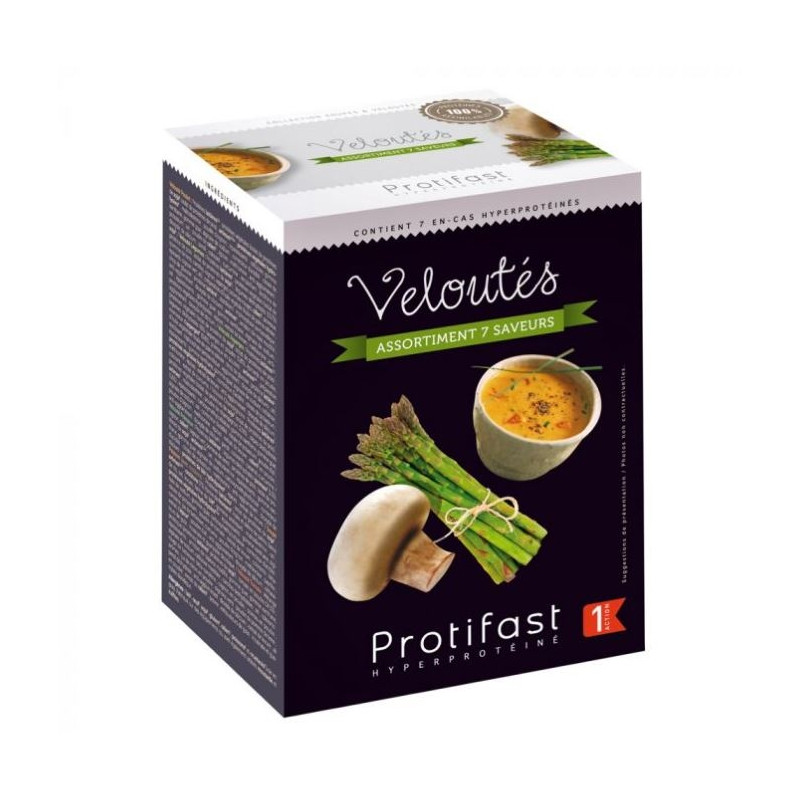 Protifast Veloutés Assortiment 7 Saveurs Protifast Veloutés Assortiment 7 Saveurs