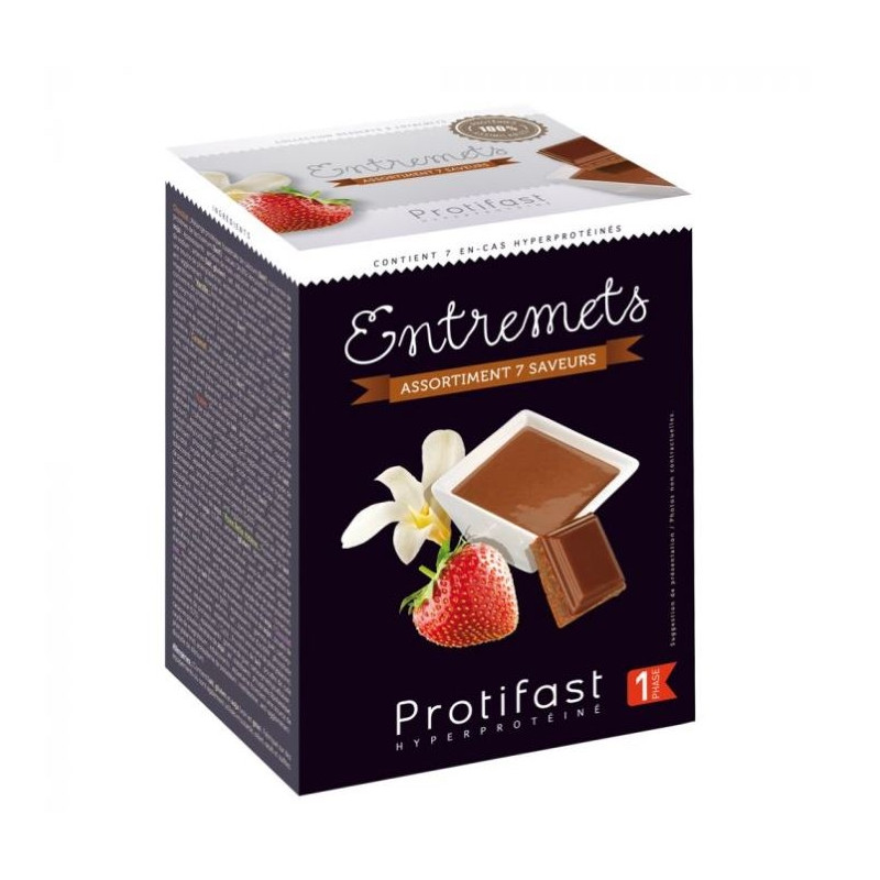 Protifast Entremets Assortiment 7 Saveurs Protifast Entremets Assortiment 7 Saveurs