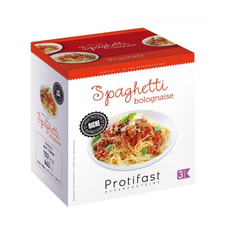 Protifast Spaghetti Bolognaise x7 Sachets Protifast Spaghetti Bolognaise x7 Sachets