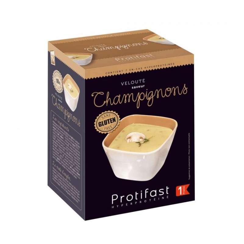 Protifast Velouté Saveur Champignons x7 Sachets Protifast Velouté Saveur Champignons x7 Sachets