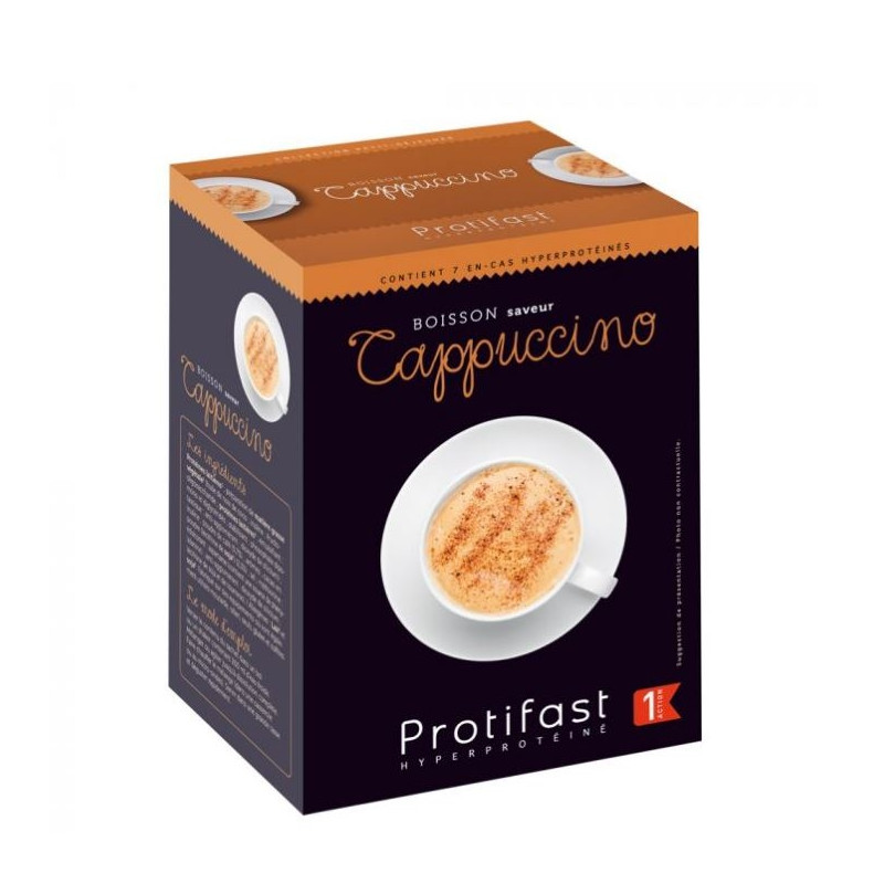 Protifast Boisson Saveur Cappuccino x7 Sachets Protifast Boisson Saveur Cappuccino x7 Sachets