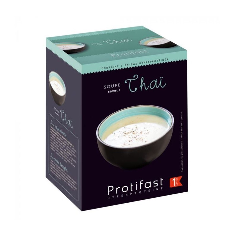 Protifast Soupe Saveur Thaï x7 Sachets Protifast Soupe Saveur Thaï x7 Sachets