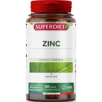 Superdiet Zinc x60 Comprimés