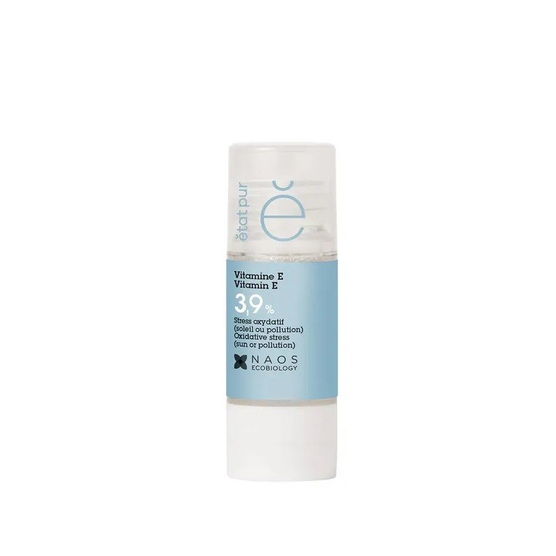 Etat Pur Actif Pur - Vitamine E 3,9% - Stress Oxydatif Soleil ou Pollution 15ml
