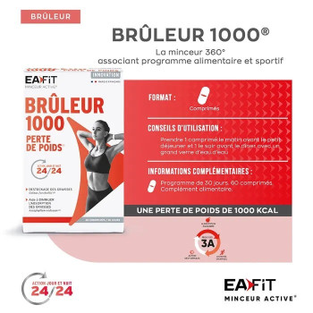 Eafit - Brûleur 1000 Perte...