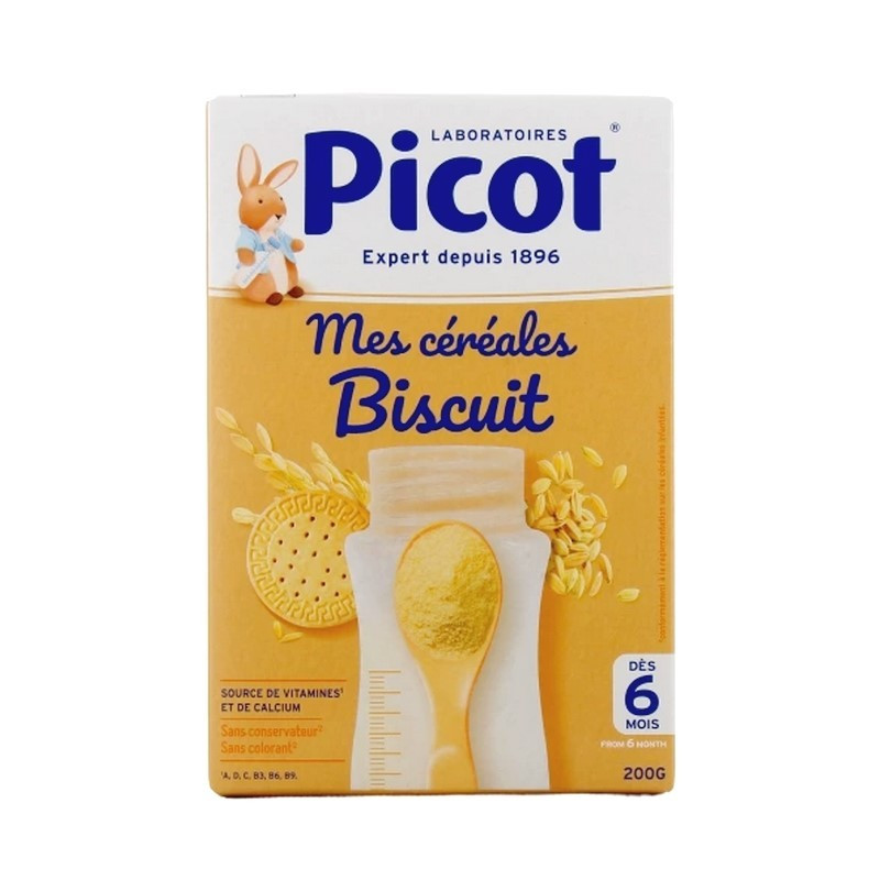 Picot Mes Céréales Biscuit Dès 6 Mois 200g