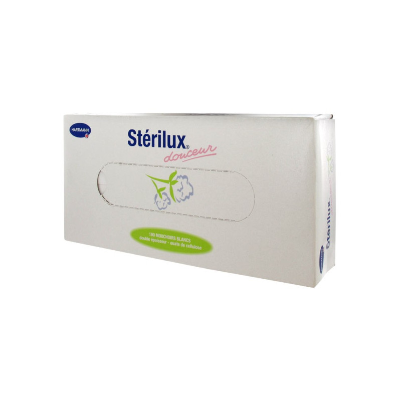 Sterilux Douceur Boite de 100 Mouchoirs Sterilux Douceur Boite de 100 Mouchoirs