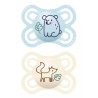 Mam Sucettes Perfect 2-6m x2 Coloris Aléatoire