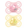 Mam Sucettes Perfect 2-6m x2 Coloris Aléatoire