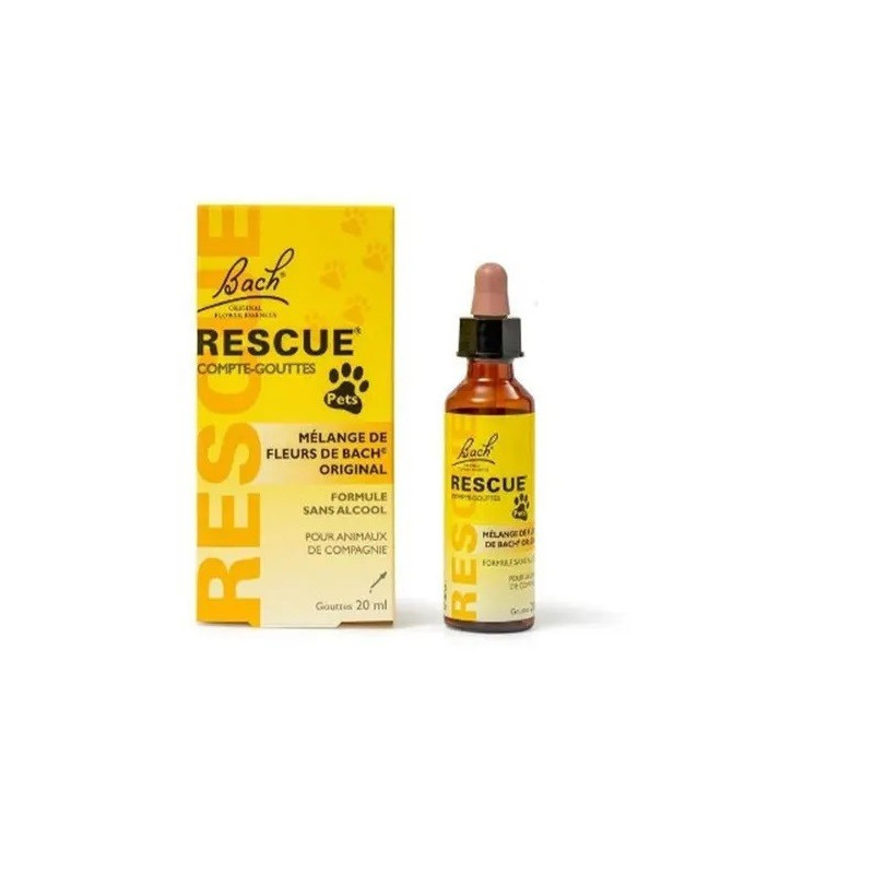Rescue - Bach Pets Compte-Gouttes 20ml