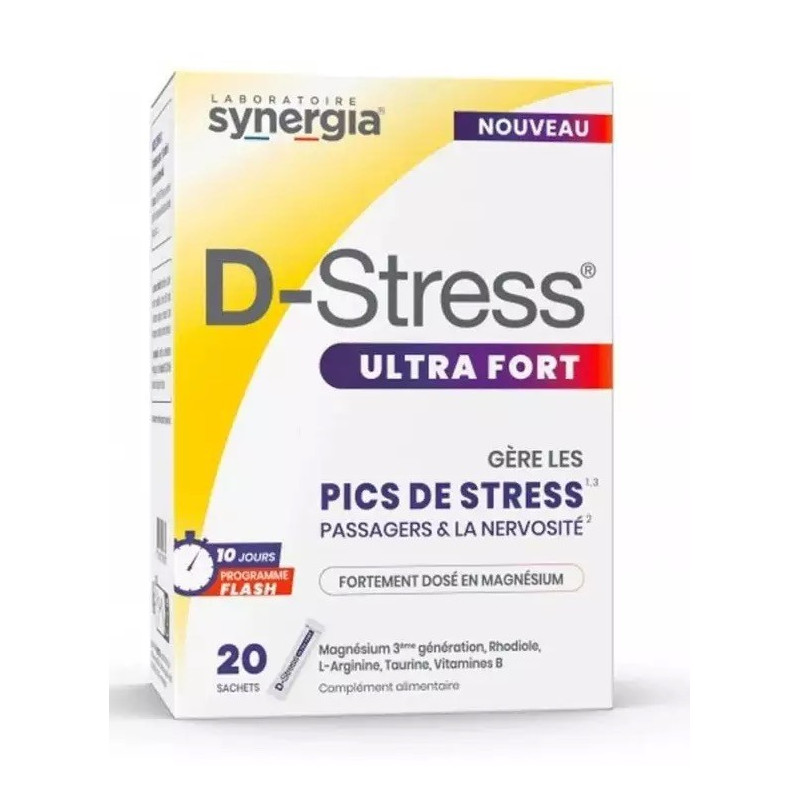 Synergia D-Stress Ultra Fort - 20 sachets