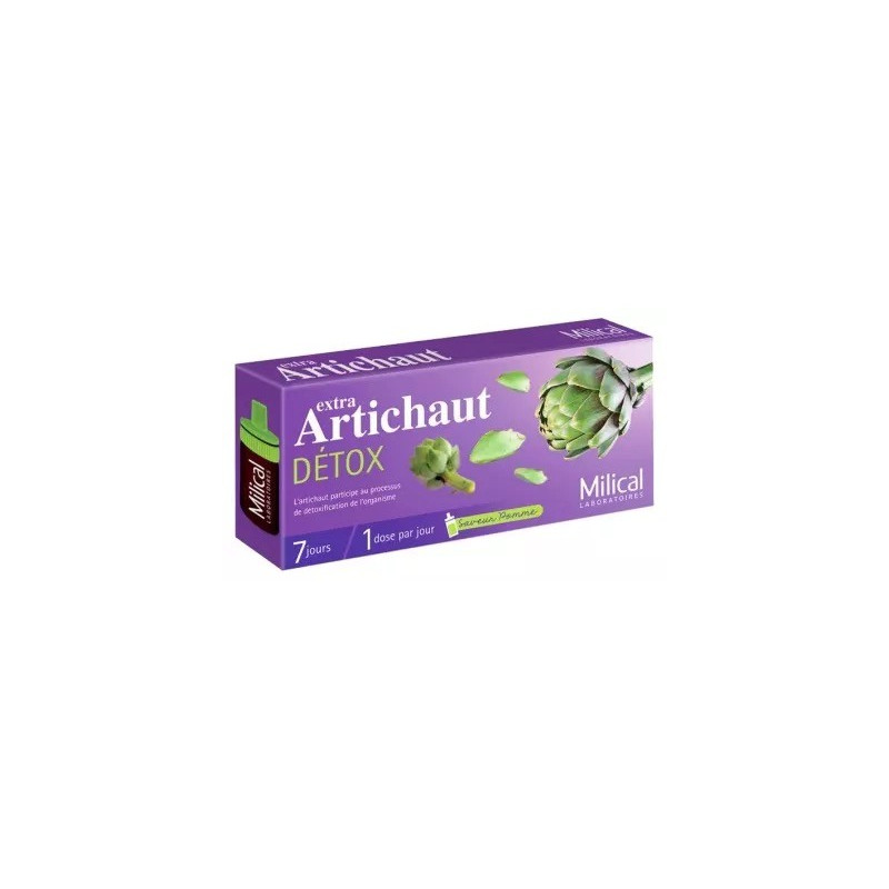 Milical Extra Artichaut Détox 7 Doses