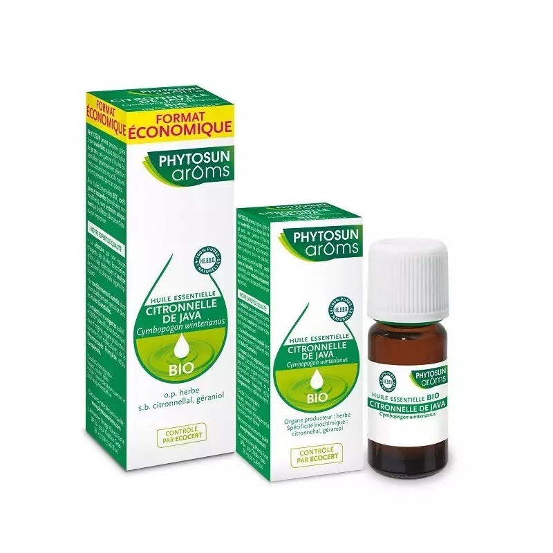 Phytosun Arôms Citronnelle de java Bio - 10ml