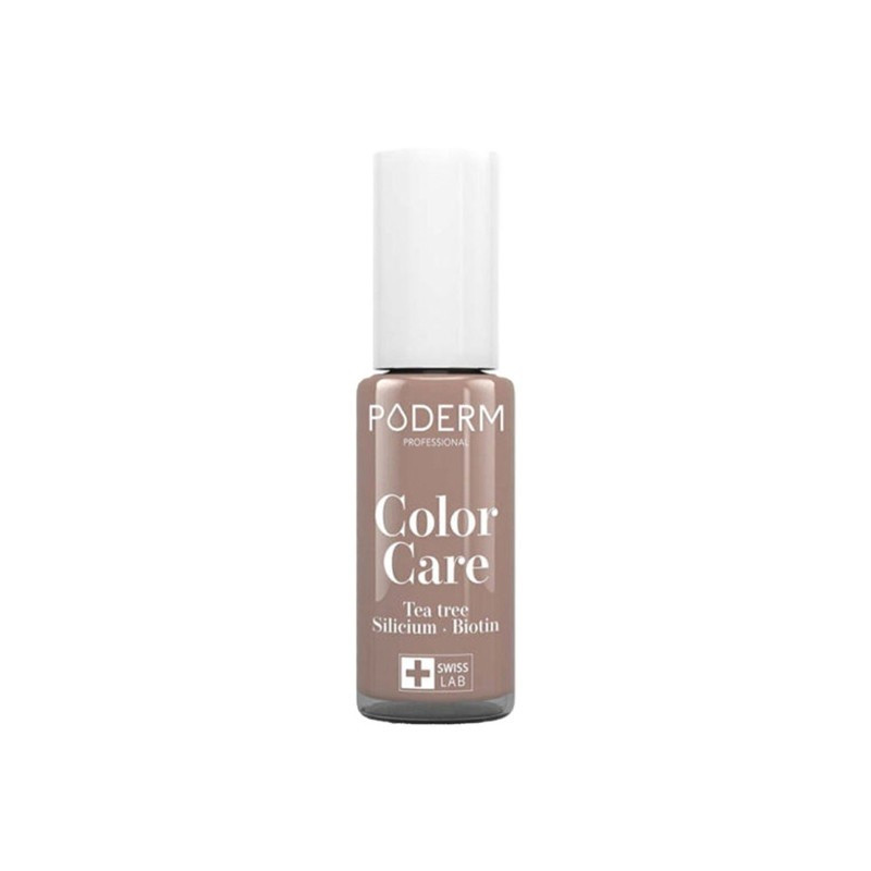 Poderm Color Care Vernis à Ongles Soin Tea Tree Taupe 8ml